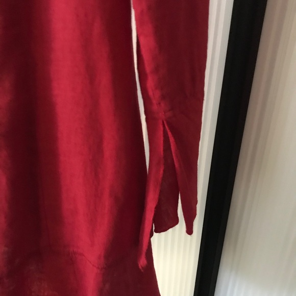 Lagenlook 1 button at waist cotton jacket. Unique! - Picture 3 of 10